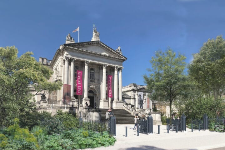 Các thiết kế cho Khu vườn Clore của Tate Britain. Hình ảnh được cung cấp bởi Tom Stuart-Smith Studio